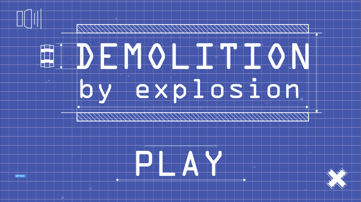 🕹️ Play Demolition By Explosion Game Free Online TNT Explosion Building Frame Destruction Video