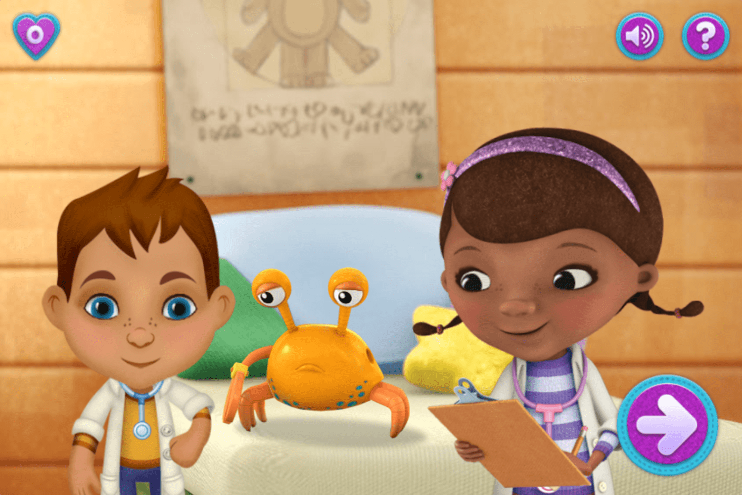 🕹️ Play Doc McStuffins Doc's World Game Free Online Doc McStuffins