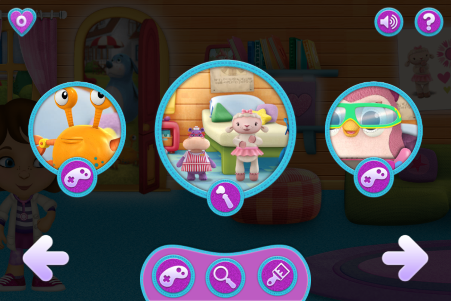 🕹️ Play Doc McStuffins Doc's World Game Free Online Doc McStuffins