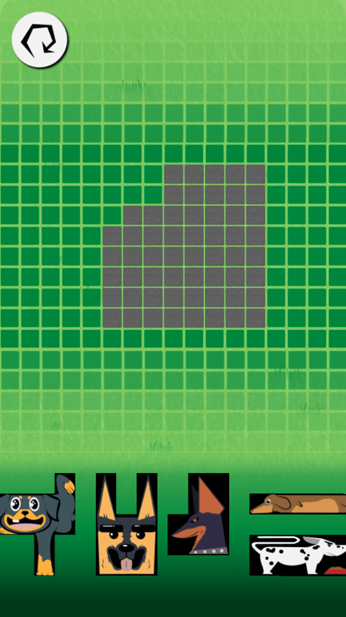 🕹️ Play Dogs Puzzle Game Free Online Spatial Dog Puzzle Video Game for