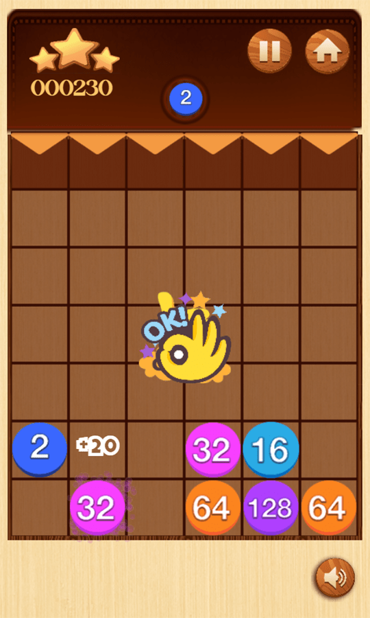 🕹️ Play Drops Number 2048 Game Free Online Number Dropping Merge Video