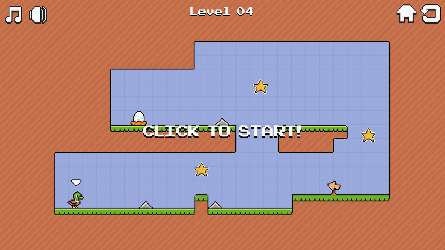 🕹️ Play Duck Auto Run Game Free Online Running Duck Platformer Level