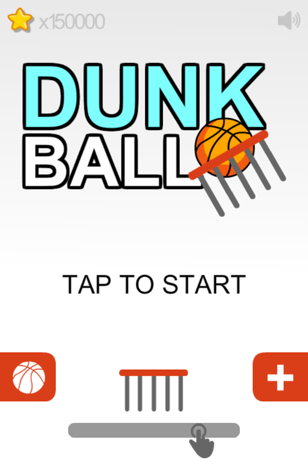 🕹️ Play Dunk Ball Game Free Online Basket Moving Basketball Catching Video Game for Kids & Adults