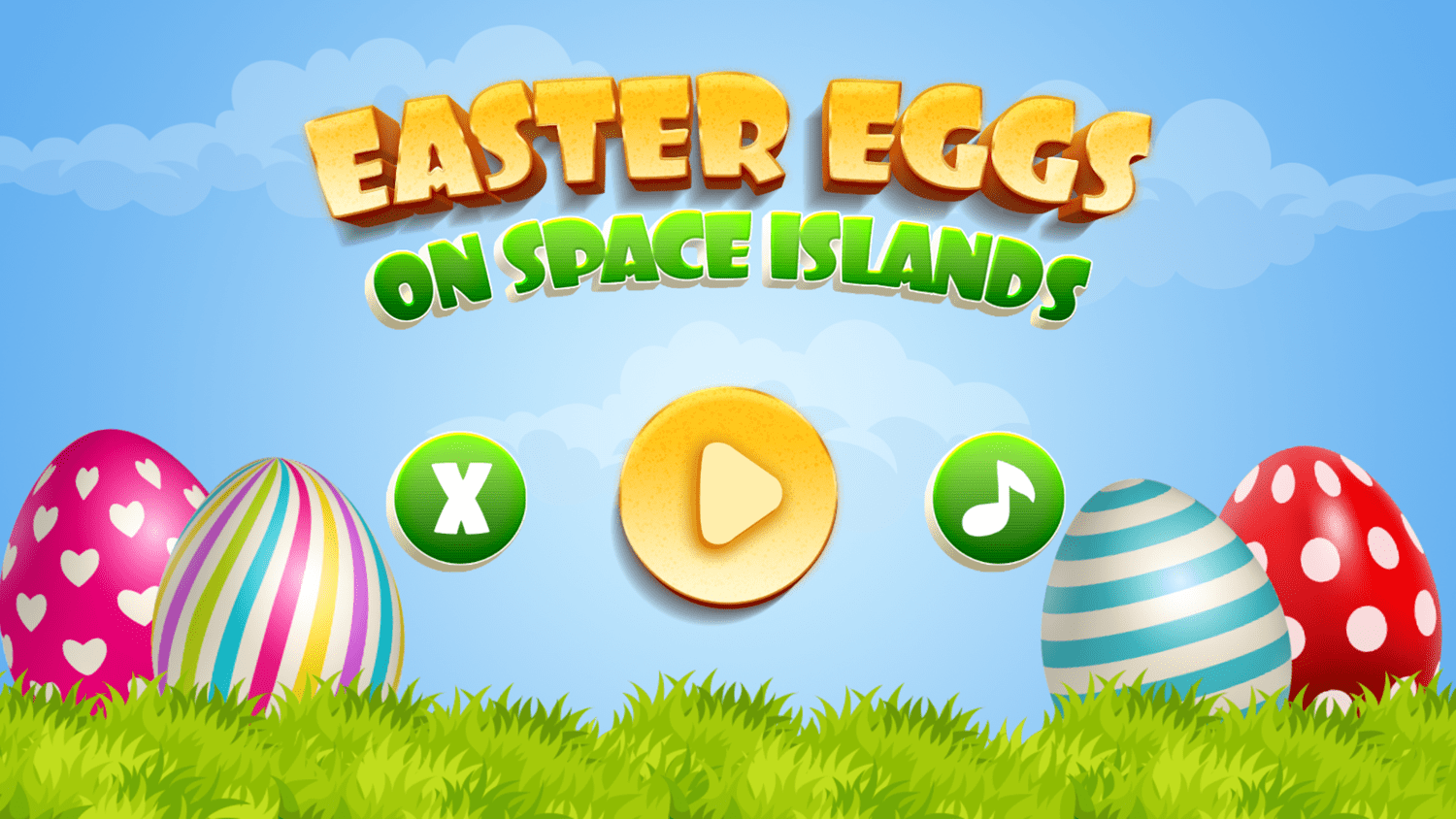 🕹️ Play Easter Eggs on Space Islands Game Free Online Isometric Easter
