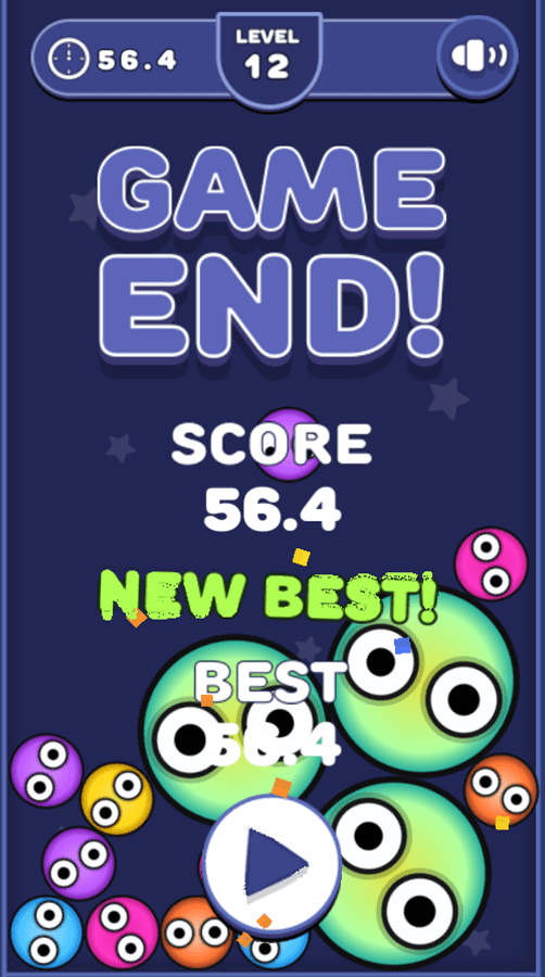 🕹️ Play Falling Balls Game Free Online Ball Dodging Evasion Video Game