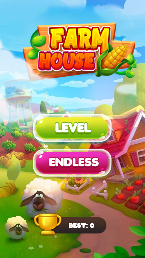 🕹️ Play Farm House Game Free Online Match 3 Video Game for Kids & Adults