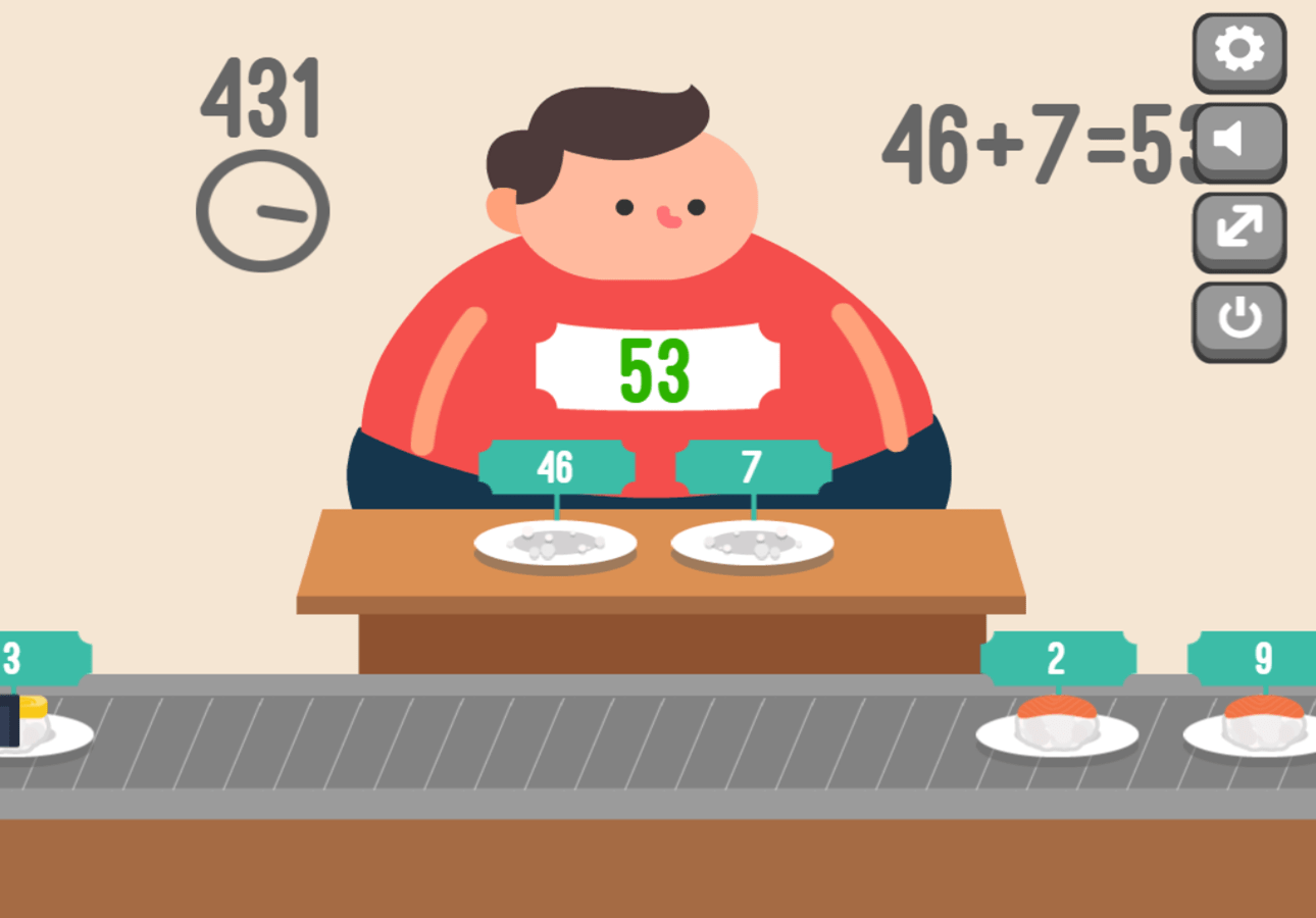 🕹️ Play Feed Math Game Free Online Addition & Subtraction Speed Math