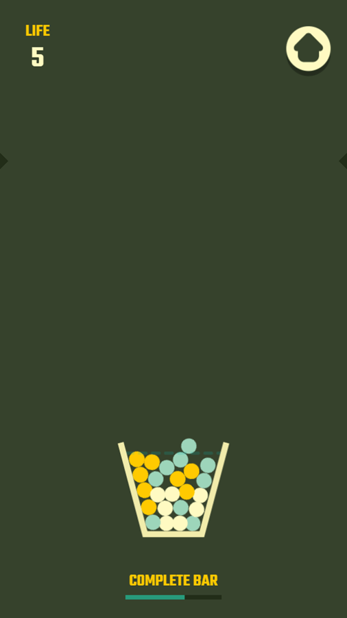🕹️ Play Filled Glass Game Free Online Ball Pouring Cup Filling Physics