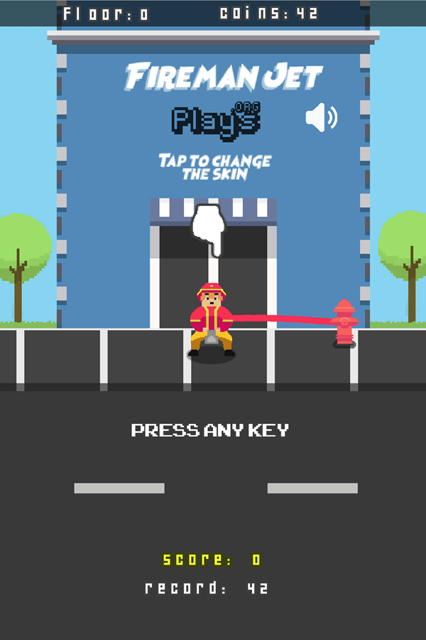 🕹️ Play Fireman Jet Game Free Online Firefighter Skyscraper Building