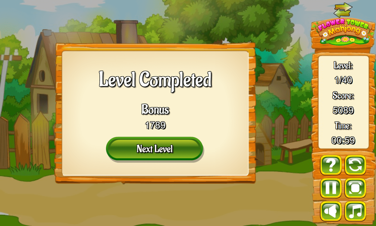 🕹️ Play Flower Tower Mahjong Game Free Online Floral Mahjong Tower