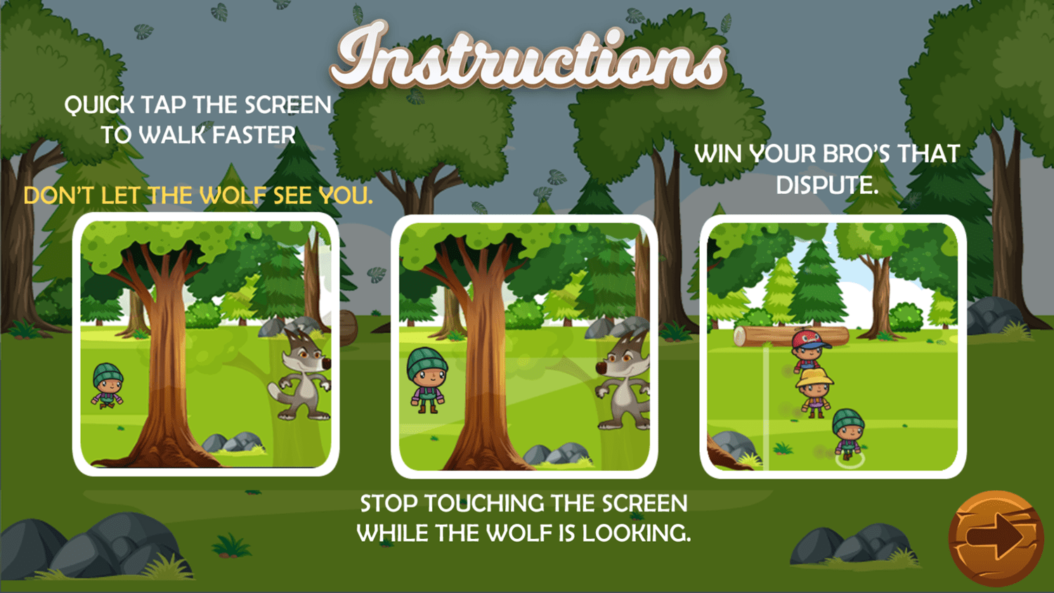 🕹️ Play Forest Camp Adventure Game Free Online Red Light Green Light