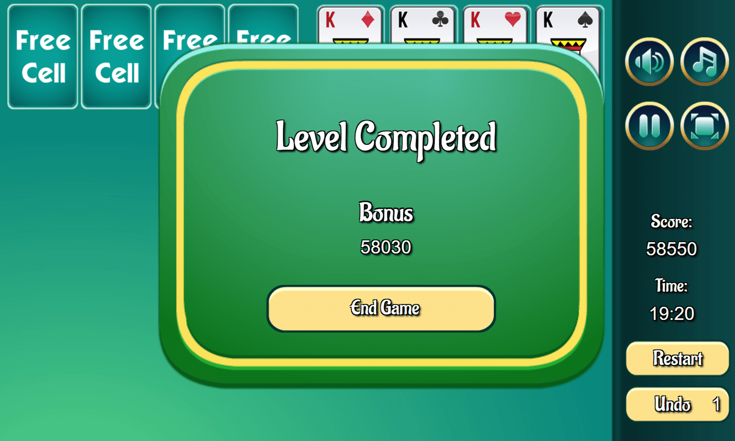 🕹️ Play Free Cell Solitaire Game Online Free Online Freecell Solitaire