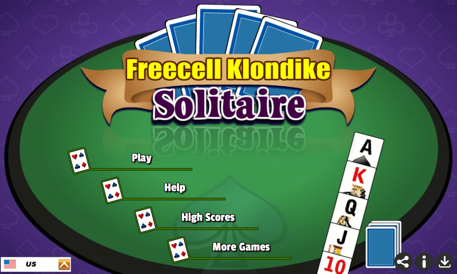 🕹️ Play Freecell Klondike Solitaire Game Free Online Free Cell