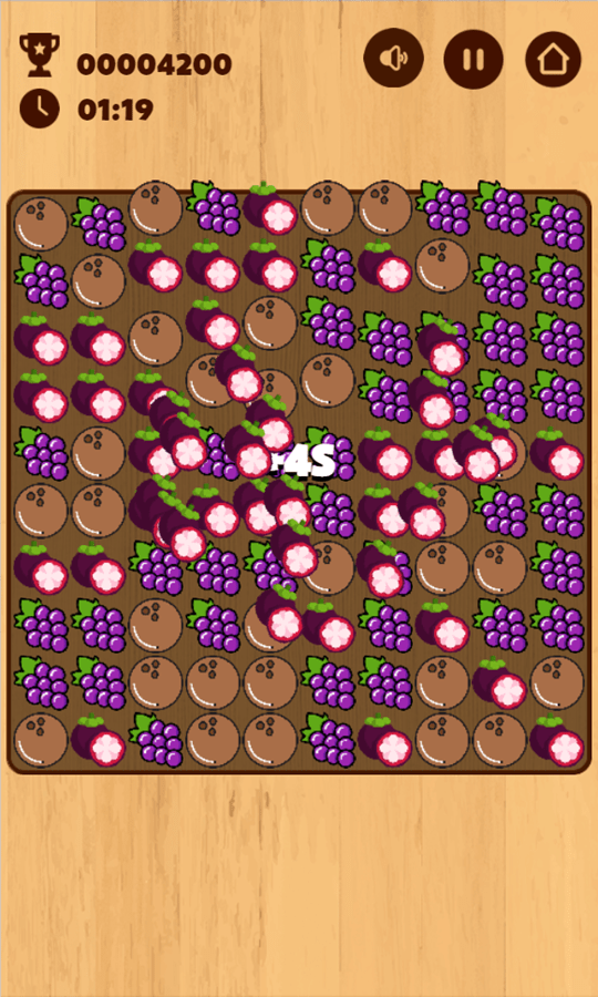 🕹️ Play Fruit Pops Game Free Online Tile Breaker Fruit Matching Video Game for Kids & Adults