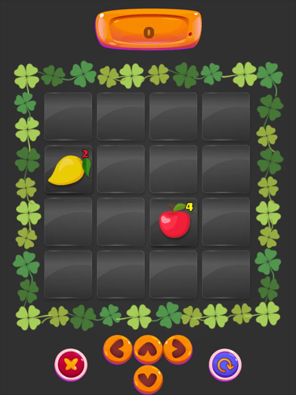 🕹️ Play Fruits 2048 Game Free Online 2048 Fruit Tile Merge Video Game