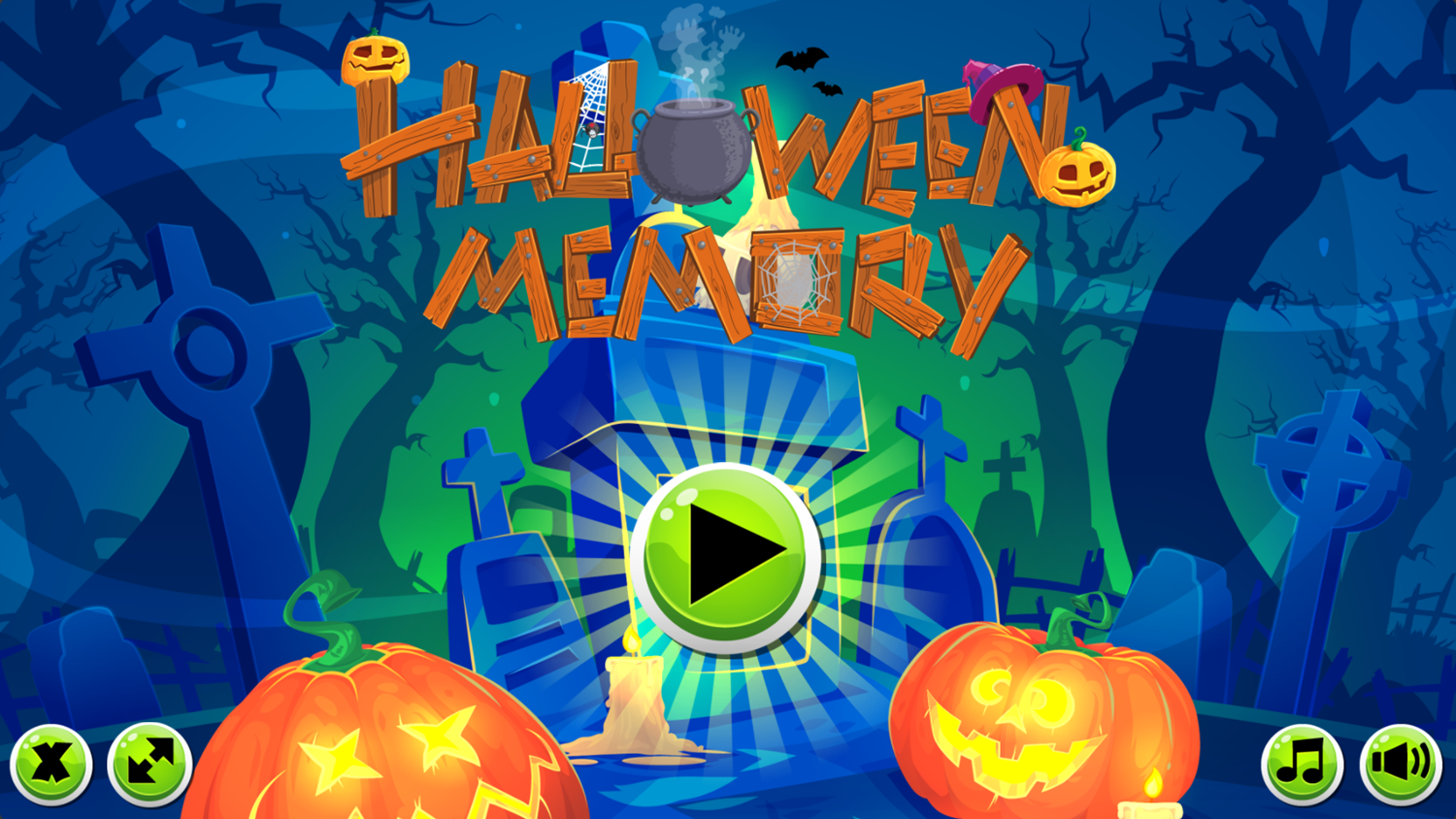 🕹️ Play Halloween Memory Game Free Online Halloween Memory Card Pair