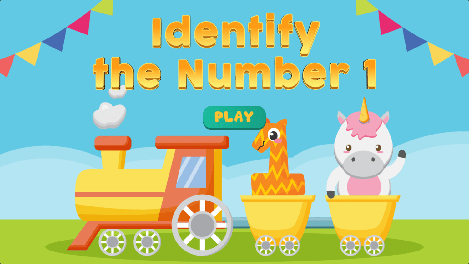 🕹️ Play Identify The Number 1 Game Free Online Educational Number One