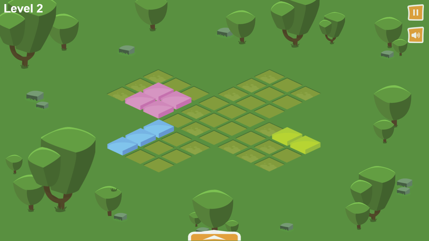 🕹️ Play Isometric Puzzle Game free Online Grid Filling Spatial Puzzle