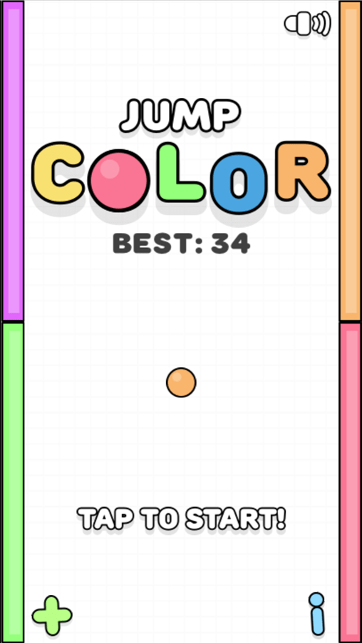 🕹️ Play Jump Color Game Free Online Flying Ball Bouncing Color