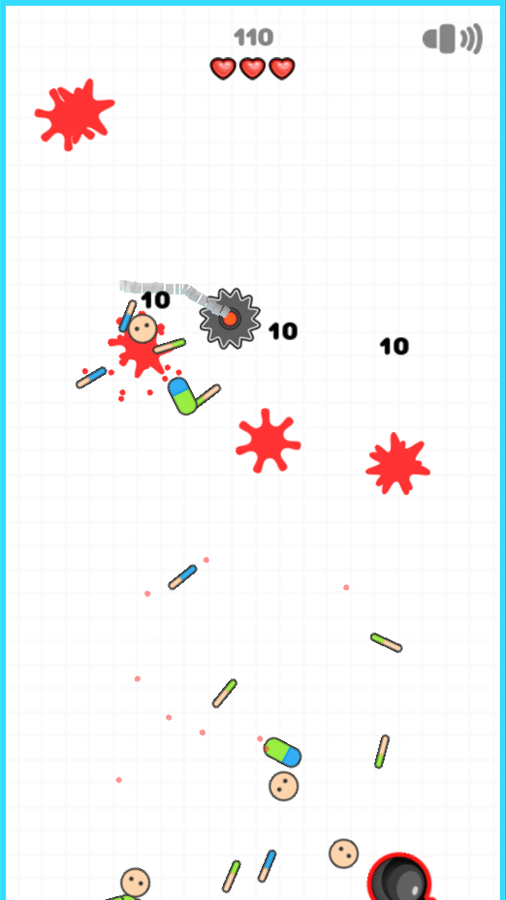 🕹️ Play Kill the Dummy Game Free Online Stickman Dummies Slicing Video Game for Kids & Adults