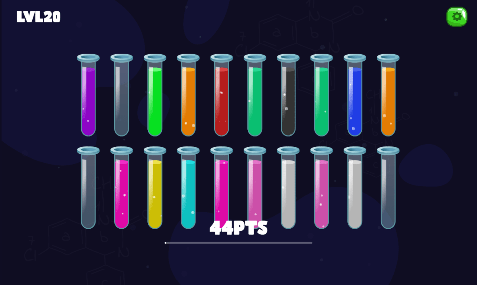 🕹️ Play Liquid Sort Game Free Online Colored Liquid Sorting Container