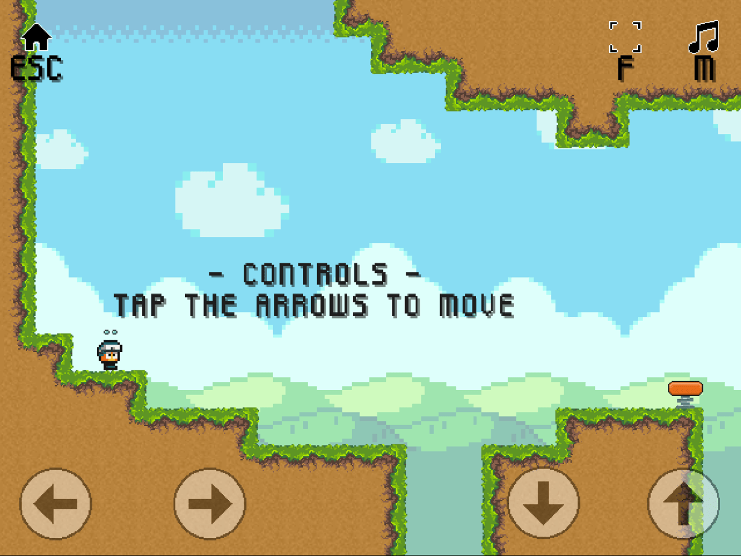 🕹️ Play Low's Adventures 3 Game Free Online Pixel Platforming Level Escape Video Game for Kids