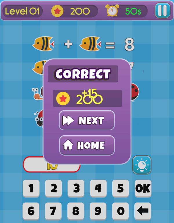 🕹️ Play Math Challenge Game Free Online Educational Visual Math Puzzle