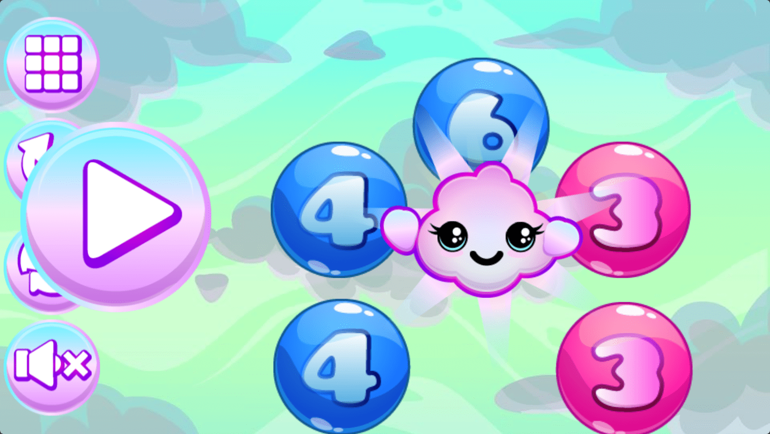 🕹️ Play Math Solve a Bubbly Learning Experience Game Free Online Odd