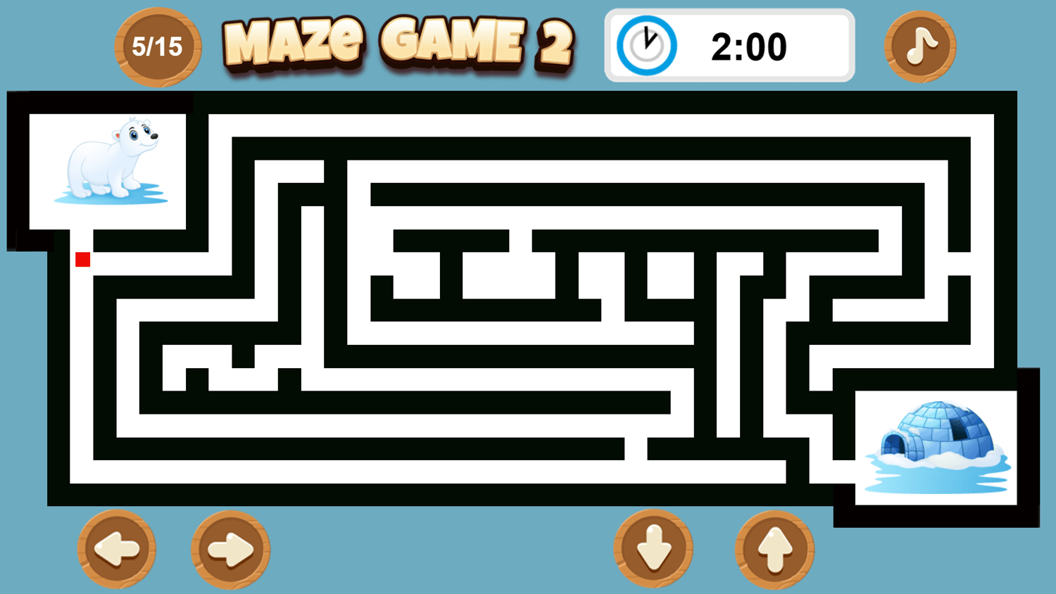 🕹️ Play Maze Game 2 Free Online Virtual Mazes Video Game for Kids & Adults