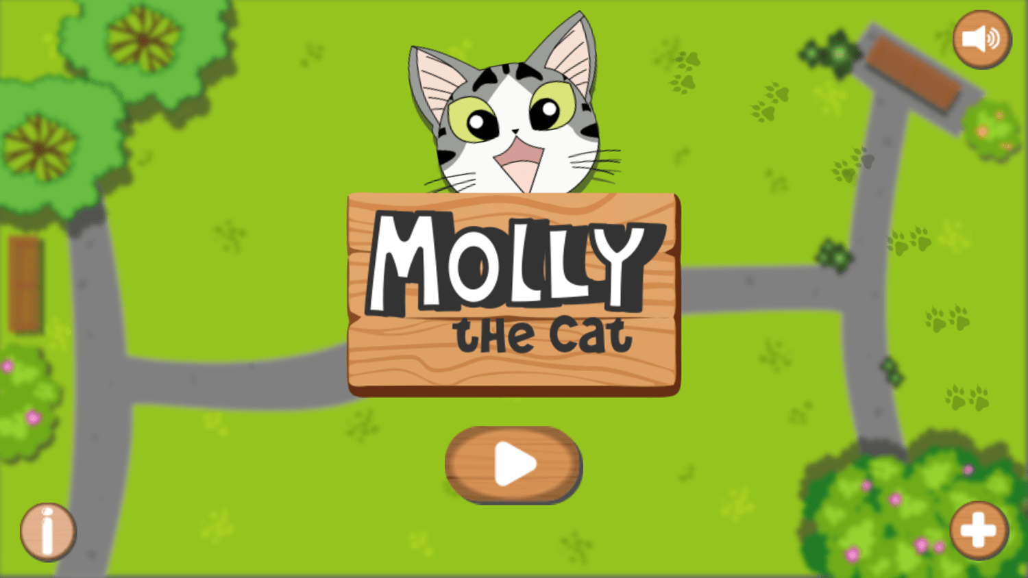 🕹️ Play Molly The Cat Game Free Online Cat Path Making Slide Puzzle
