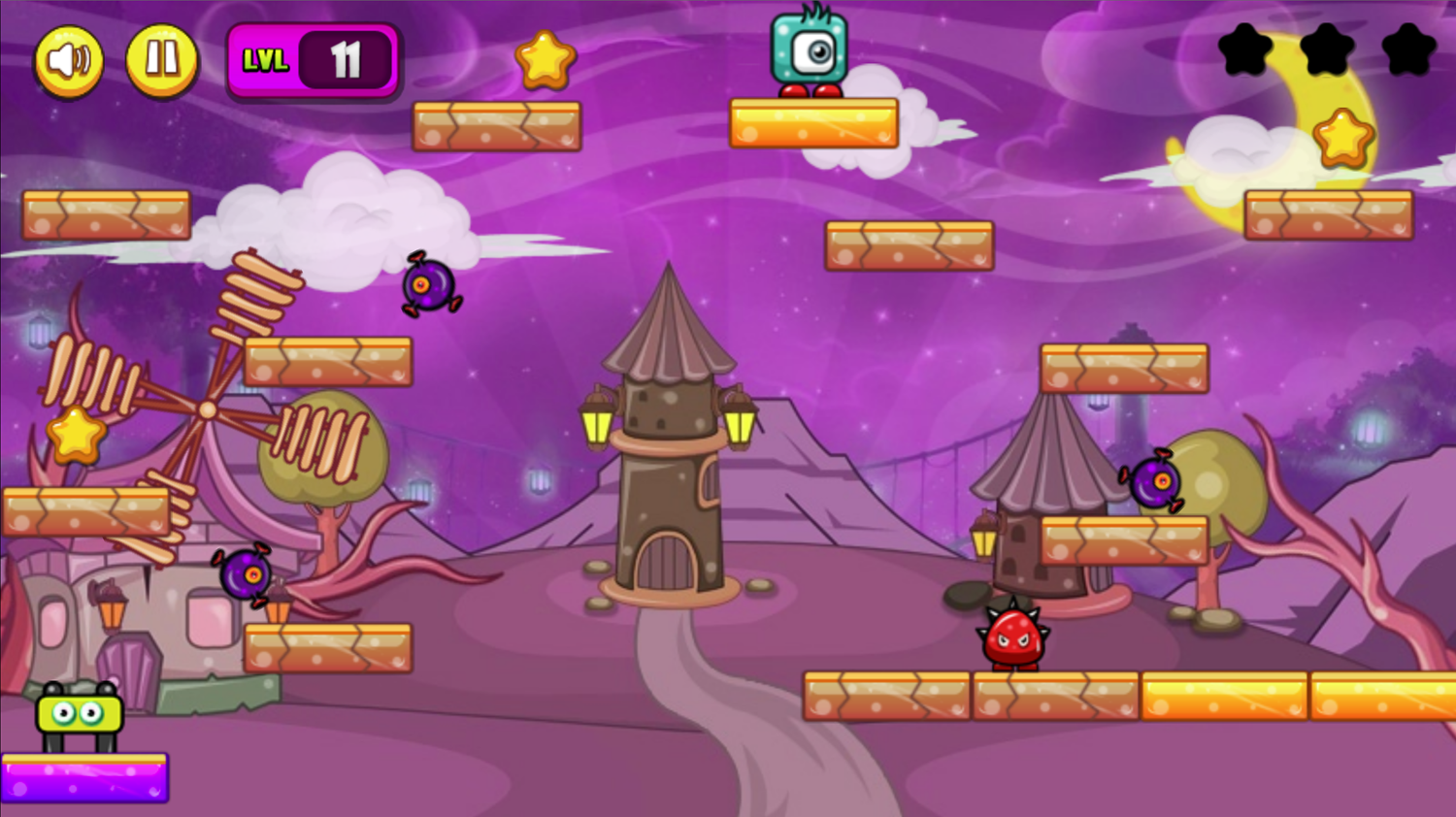 🕹️ Play Monster Adventure Game Free Online Star Collecting Platform
