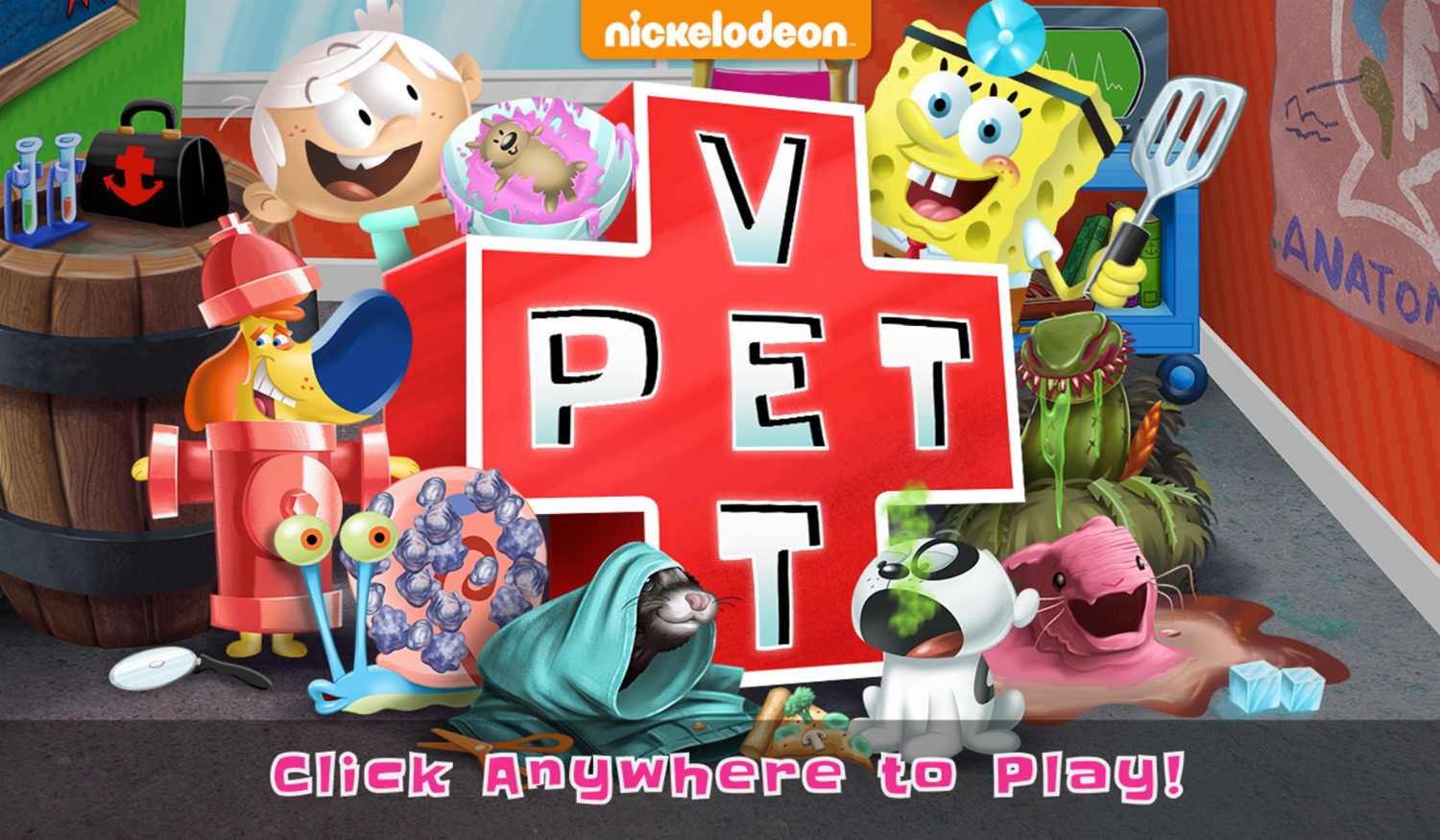 🕹️ Play Nick Pet Vet Game Free Online Nickelodeon Pet Veterinarian
