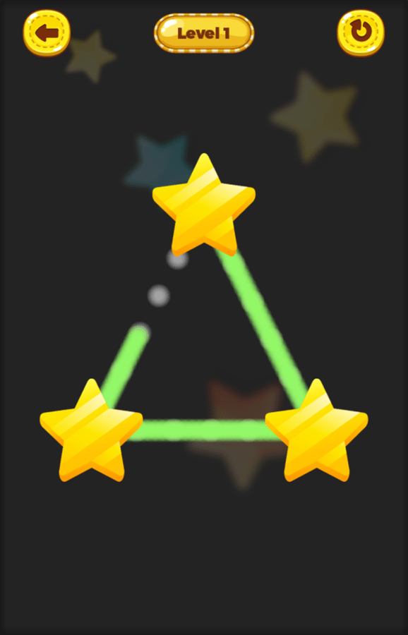 🕹️ Play One Line Game Free Online Connect The Dots Path Making Video