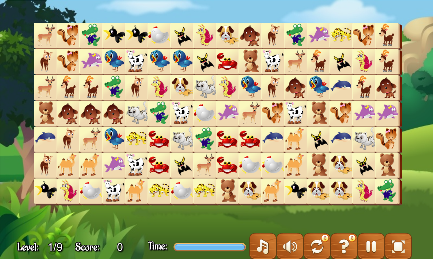 🕹️ Play Pet Link Game Free Online Pets Mahjong Connect Video Game for