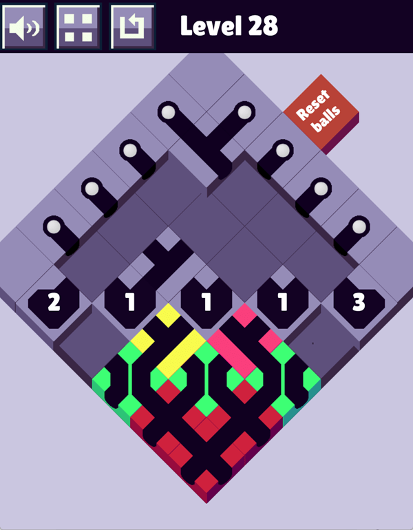 🕹️ Play Pipe Ball Puzzle Game Free Online Marble Run Design Video Game