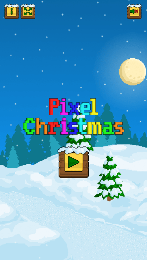 🕹️ Play Pixel Christmas Game Free Online Christmas Tetris Video Game