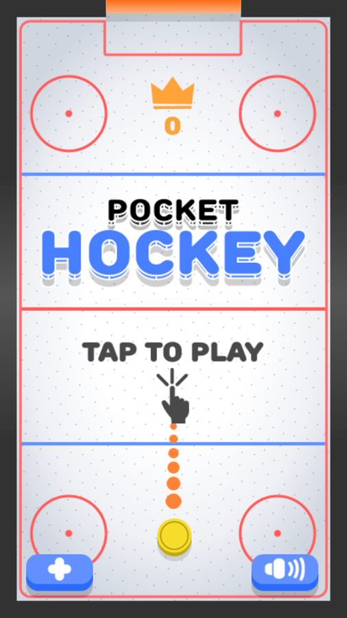 🕹️ Play Pocket Hockey Game Free Online Air Hockey Video Game for Kids