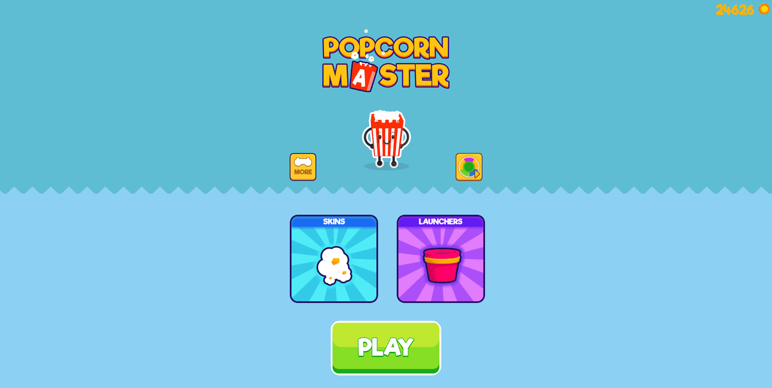 🕹️ Play Popcorn Master Game Free Online HTML Container Filling Video