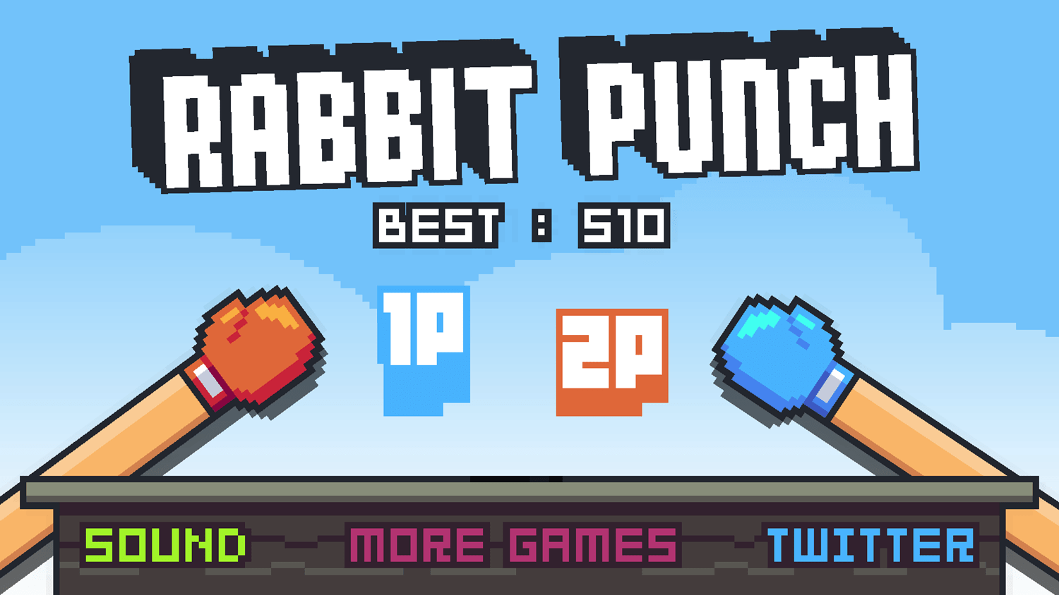 🕹️ Play Rabbit Punch Game Free Online 2 Player Magical Easter Bunny