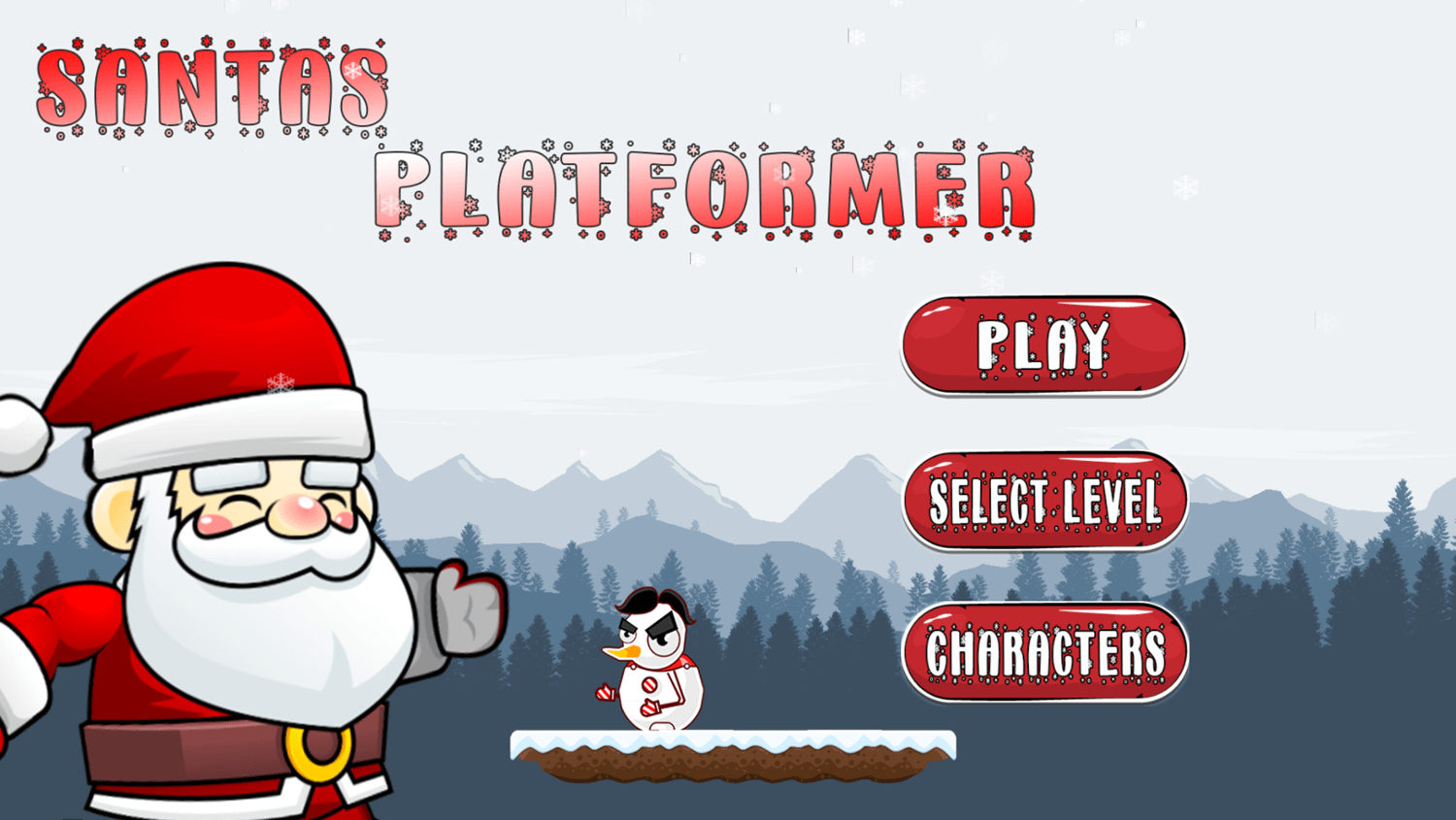 🕹️ Play Santas Platformer Game Free Online Santa Clause Platforming