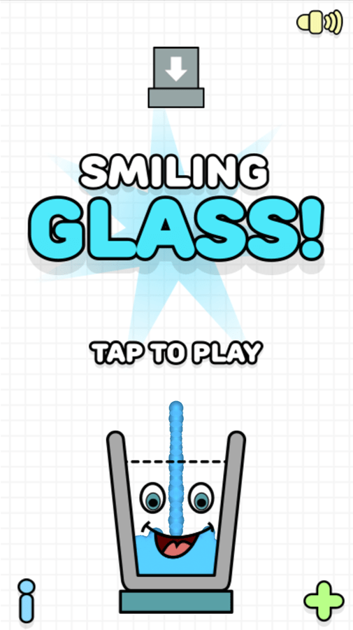 🕹️ Play Smiling Glass Game Free Online Water Pouring Fill the Cup