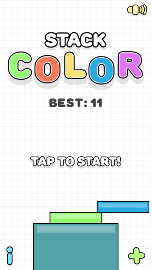 🕹️ Play Stack Color Game Free Online Colored Blocks Tower Stacking