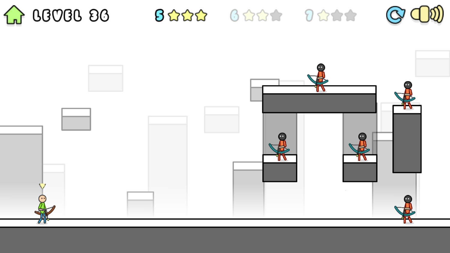 🕹️ Play Stick Archery Game Free Online Stickman Archery Battle Video