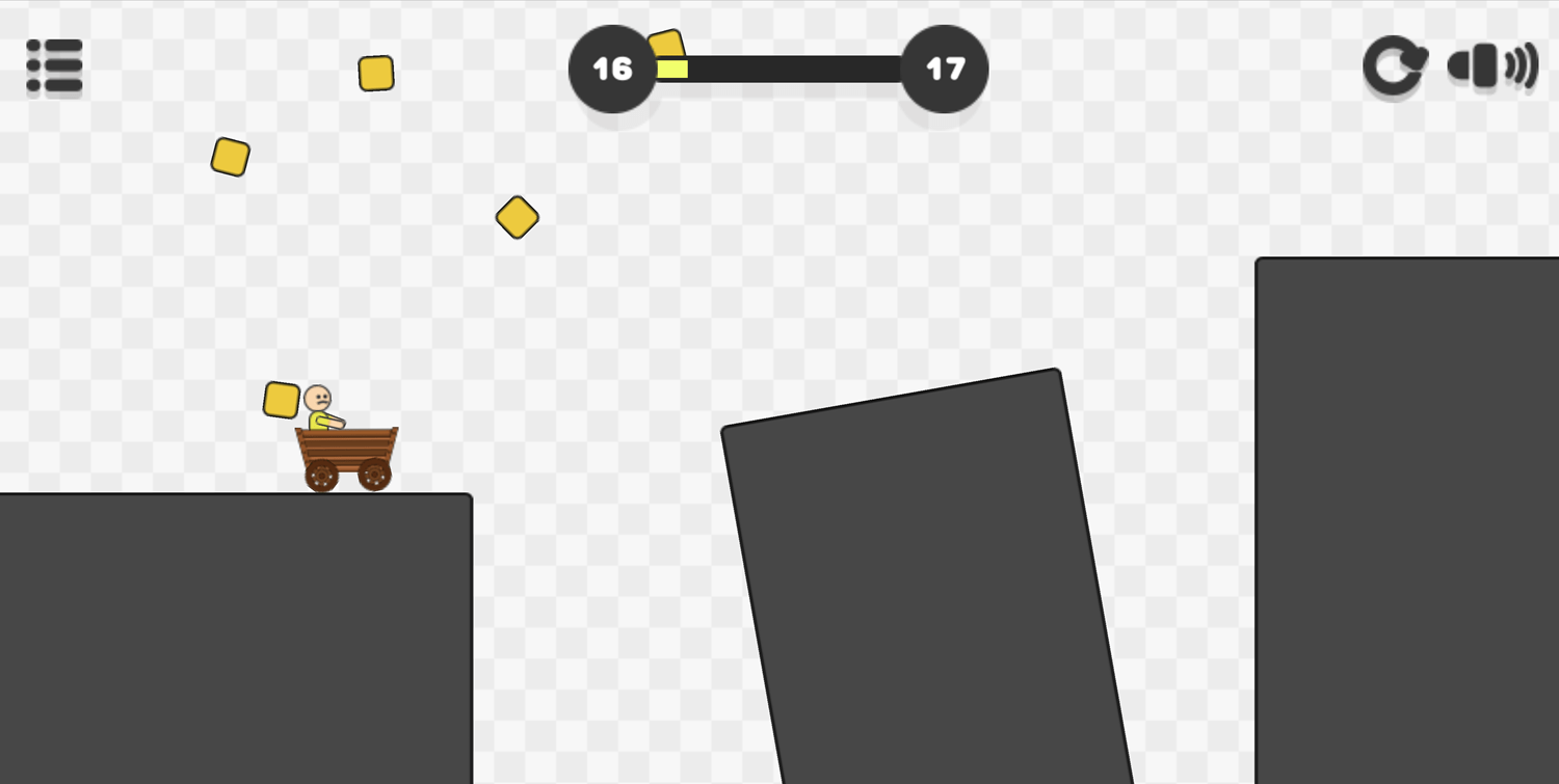 🕹️ Play Stickman Trail Game Free Online Ragdoll Physics Red Wagon