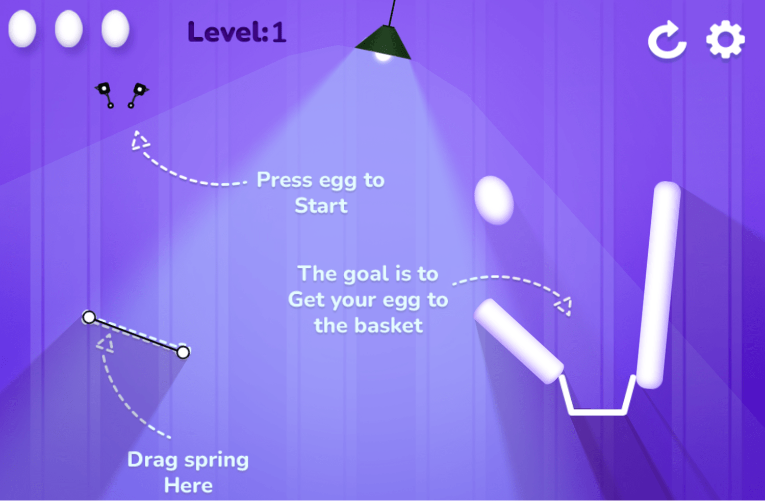 🕹️ Play Super Bouncy Egg Game: Free Online Egg Bounce Physics Platform