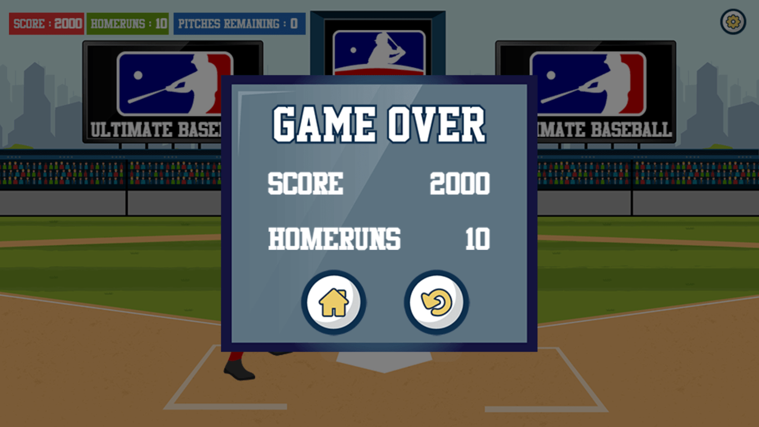 🕹️ Play Ultimate Baseball Game Free Online Homerun Derby Batting Practice Video Game for Kids