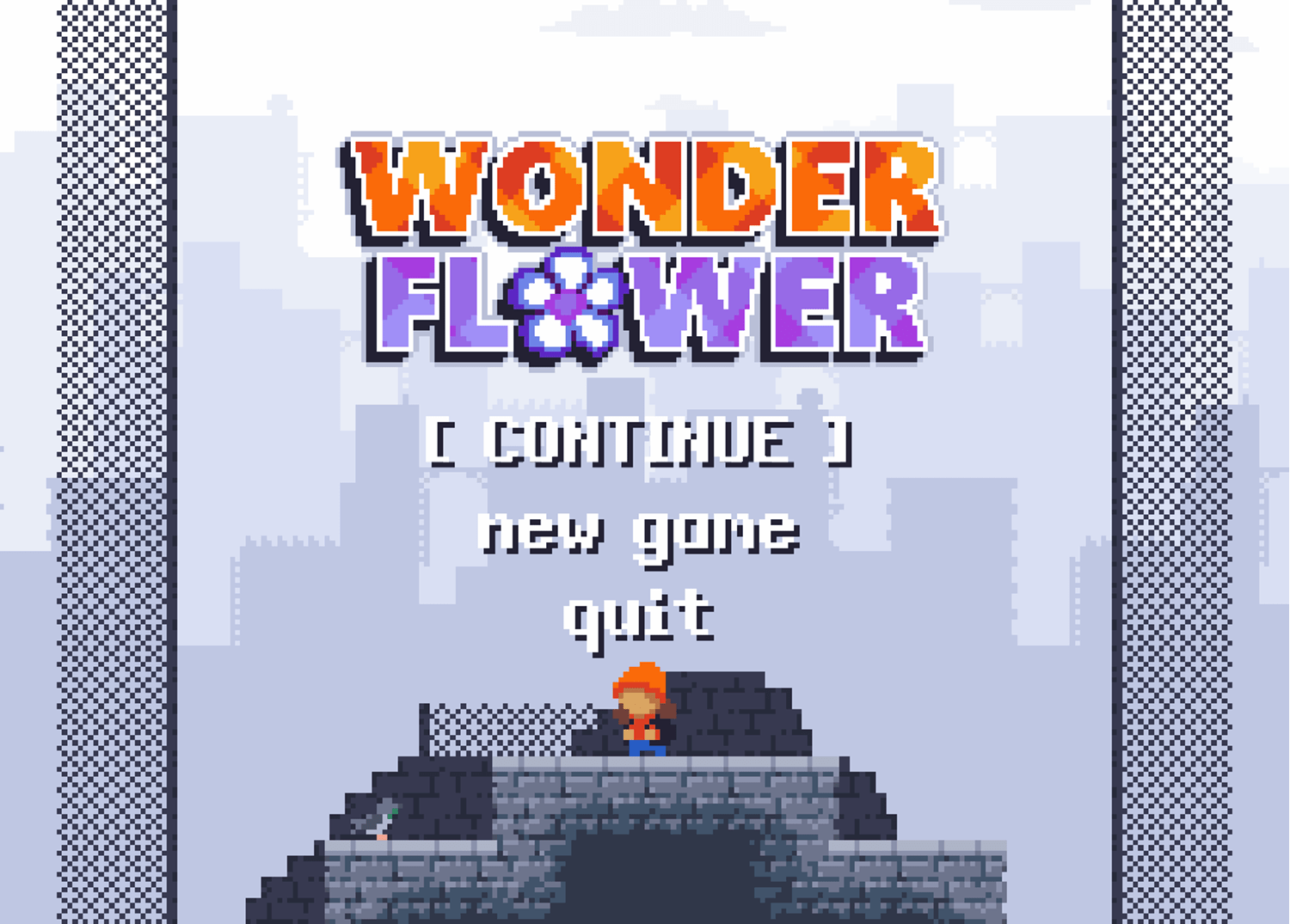 🕹️ Play Wonder Flower Game Free Online Wonderflower Retro Platforming