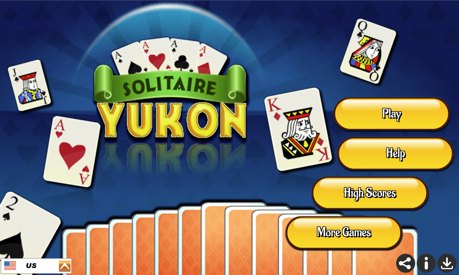 🕹️ Play Yukon Solitaire Game Free Online Yukon Solitaire Card Video