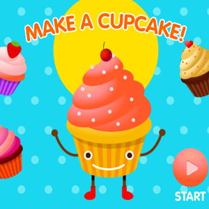 🕹️ Play Make A Cupcake Game: Free Cupcake Design Video Game For Children