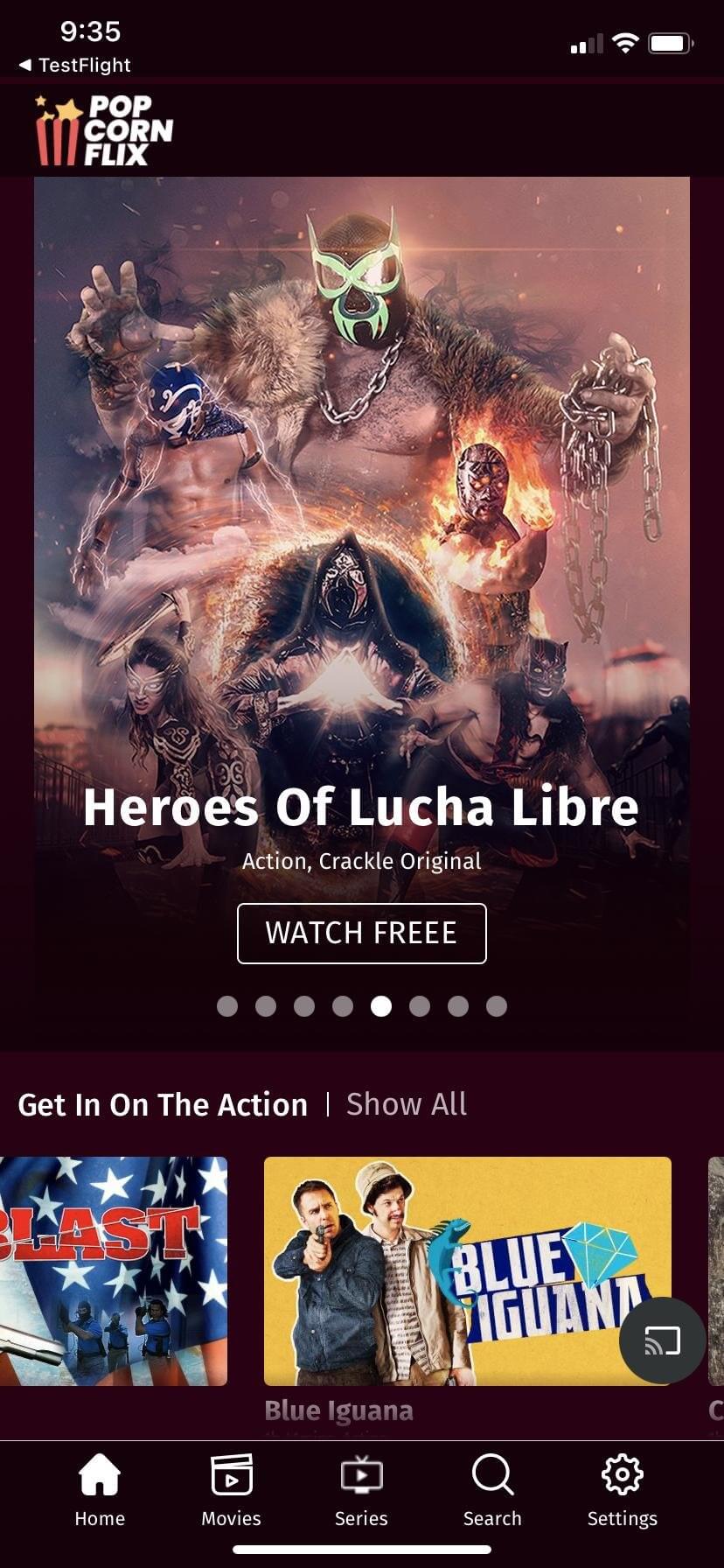 Popcornflix™ полная версия скачать последнюю версию на Андроид в APK